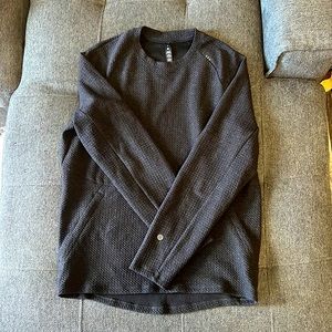 lululemon At Ease Crew Sweatshirt (M) Dark Grey